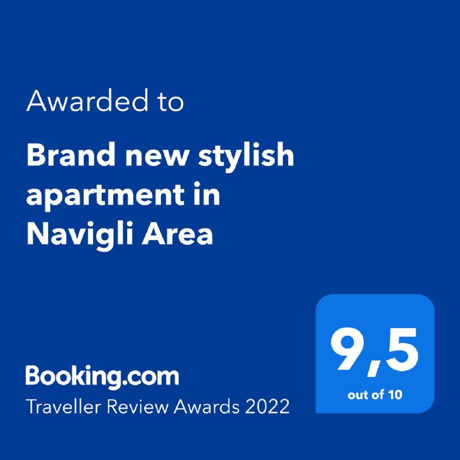 Lovely Milano - Brand New Stylish Apartment In Navigli Area Eksteriør bilde